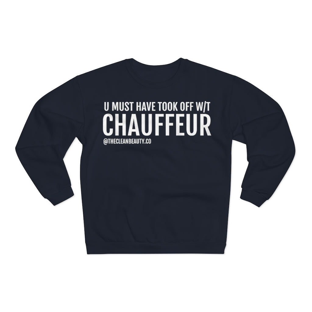 Unisex Crew Neck Sweatshirt Navy
