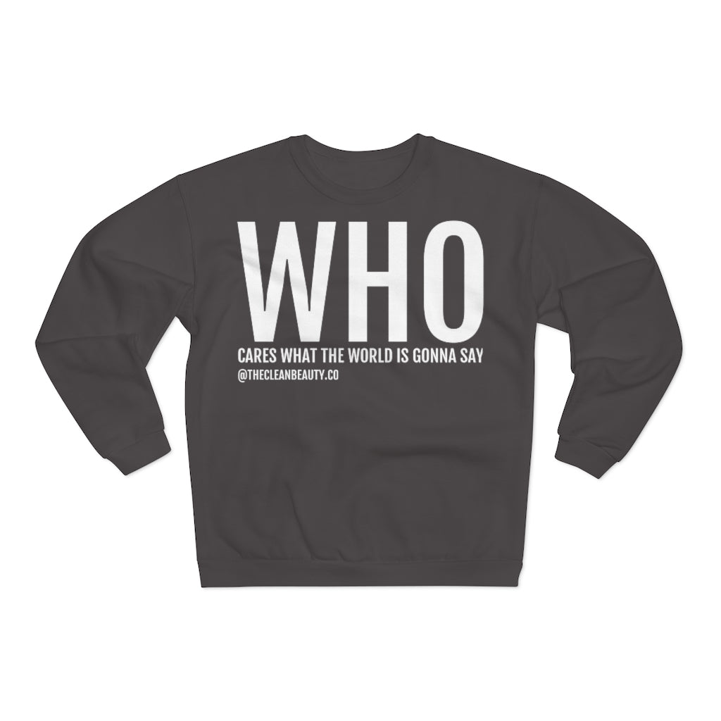 Unisex Crew Neck Sweatshirt Anthracite