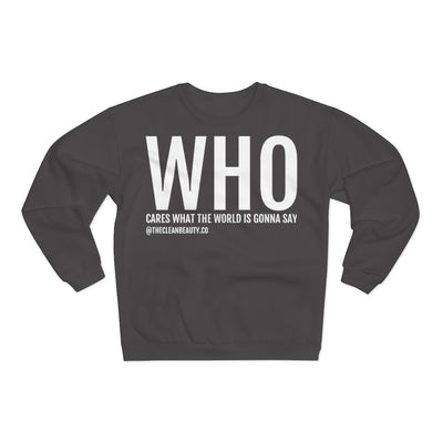 Unisex Crew Neck Sweatshirt Anthracite