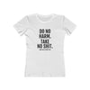Women's The Boyfriend Tee/US Solid White