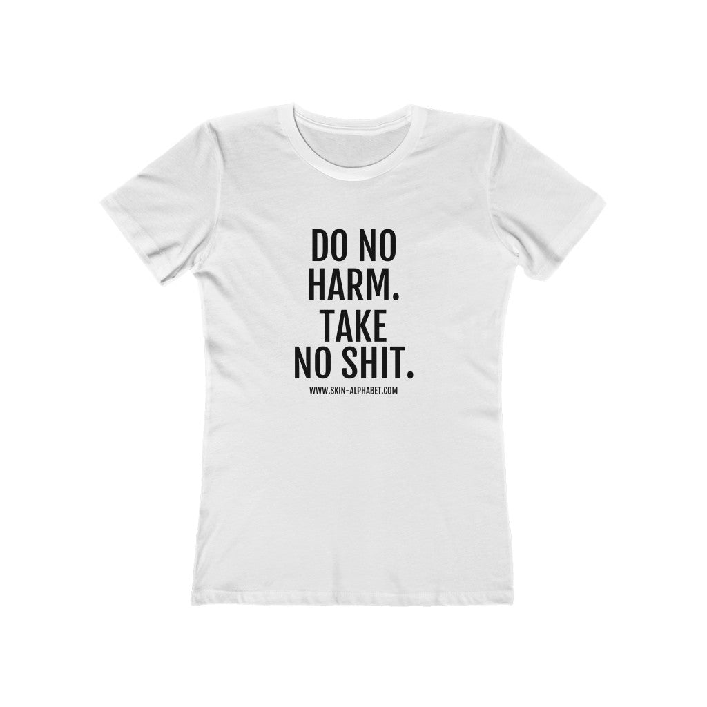 Women's The Boyfriend Tee/US Solid White