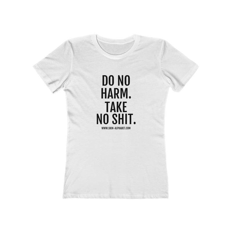 Women's The Boyfriend Tee/US Solid Black